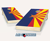 "Arizona Flag" Cornhole Set