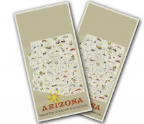 "Arizona Poster" Cornhole Wrap