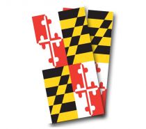"Maryland Flag" Cornhole Wrap