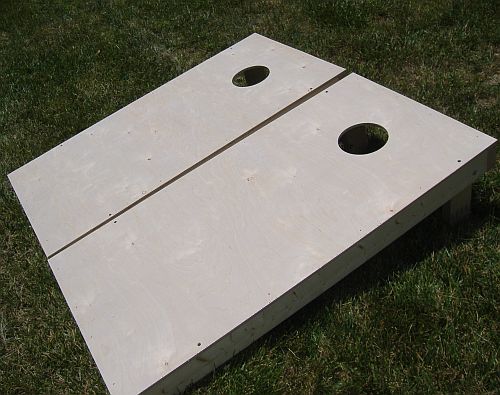 Plain Cornhole Set with Bags