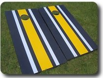 Striped Cornhole Set with Bags