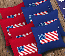 Flag Cornhole Bags