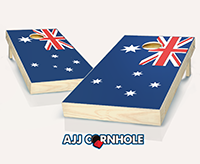 "Australian Flag" Cornhole Set