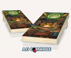 "Cornhole Legends" Cornhole Set