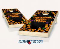 "Halloween Sweet Toss" Cornhole Set
