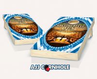 "Oktoberfest Fun Toss & Toast" Cornhole Set