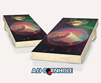 "Peace Rock" Cornhole Set