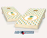 "Pineapple" Cornhole Set