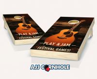 "Play & Jam Festival Games" Cornhole Set