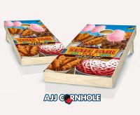 "State Fair Eat, Play, Win" Cornhole Set