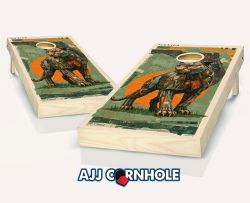 "Florida - State Mixed Media" Cornhole Set