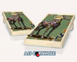 "New Jersey - State Mixed Media" Cornhole Set