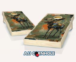 "Alaska - State Mixed Media" Cornhole Set