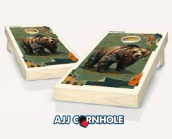 "Montana - State Mixed Media" Cornhole Set