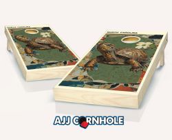 "North Carolina - State Mixed Media" Cornhole Set