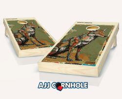 "South Dakota- State Mixed Media" Cornhole Set