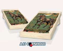 "Vermont - State Mixed Media" Cornhole Set