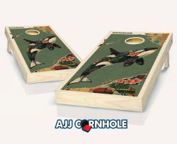 "Washington - State Mixed Media" Cornhole Set