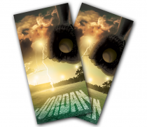 "Alien Athlete" Cornhole Wrap