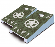 "Army Digital Camo" Tabletop Cornhole Set