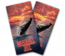 "Breaching Whale" Cornhole Wrap