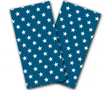 "Liberty Stars" Cornhole Wrap