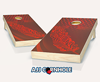 "Native Feather" Cornhole Set