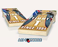 "Ramp Drop In" Cornhole Set