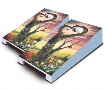 "Root of Love" Tabletop Cornhole Set