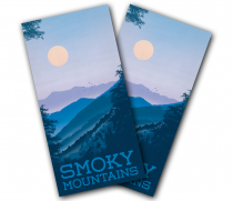 "Smoky Mountain" Cornhole Wrap