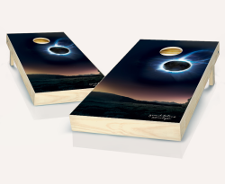 "Grand Teton Eclipse 2017" Cornhole Set