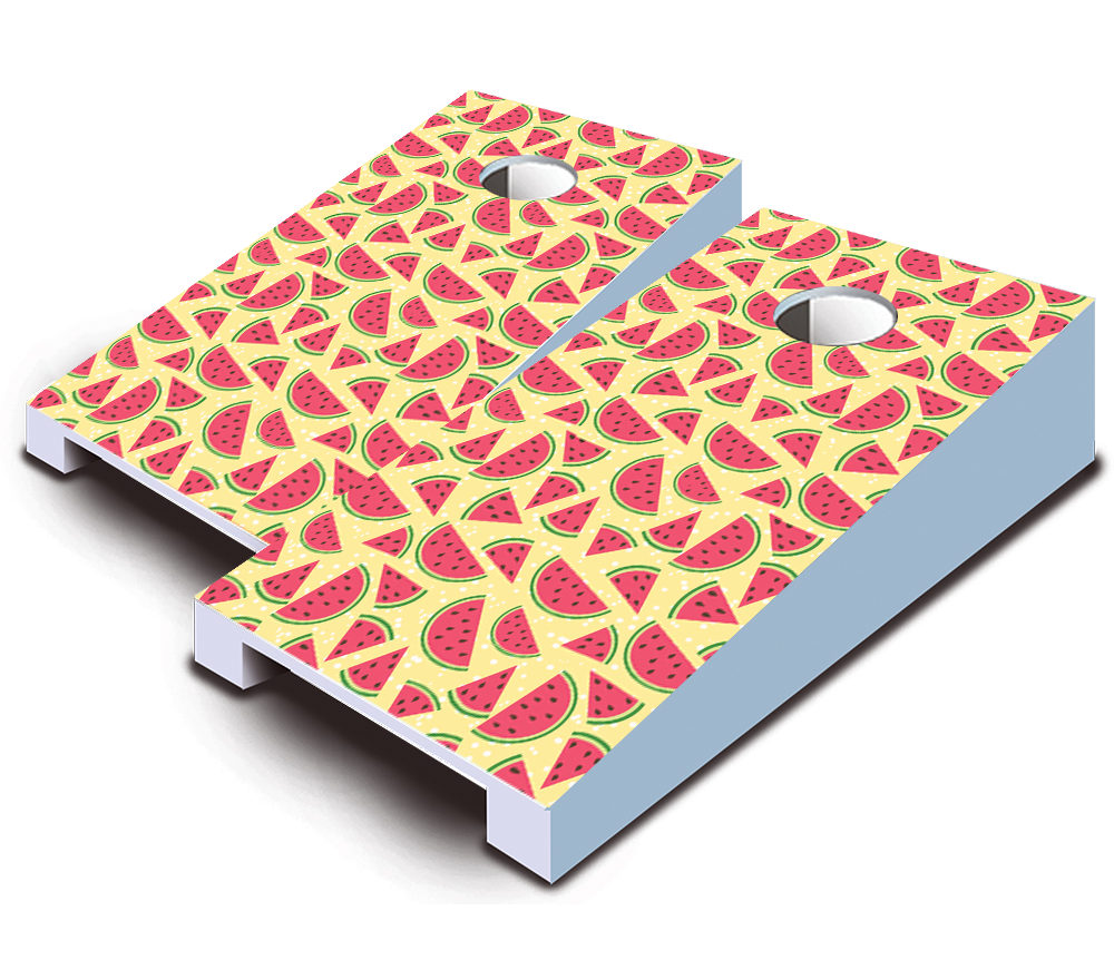 Watermelon Tabletop Cornhole Mini Cornhole Board Game Set AJJ Cornhole