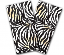 "Zebra" Cornhole Wrap