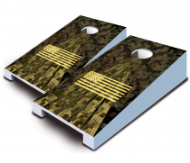 "Armed America" Tabletop Cornhole Set
