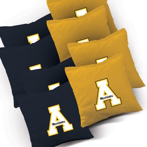 App State Mountaineers Cornhole Bags - Set of 8