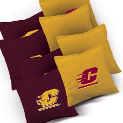 Central Michigan Chippewas Cornhole Bags - Set of 8