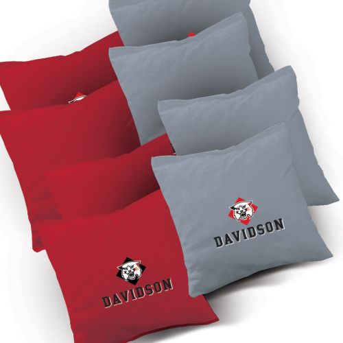 Davidson Wildcats Cornhole Bags - Set of 8