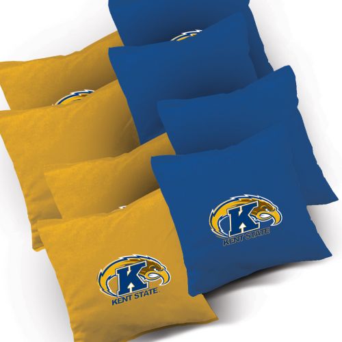 Kent State Golden Flashes Cornhole Bags - Set of 8