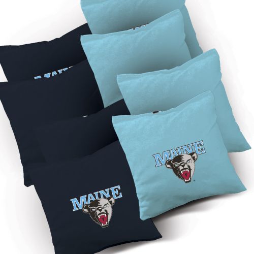 Maine Black Bears Cornhole Bags - Set of 8