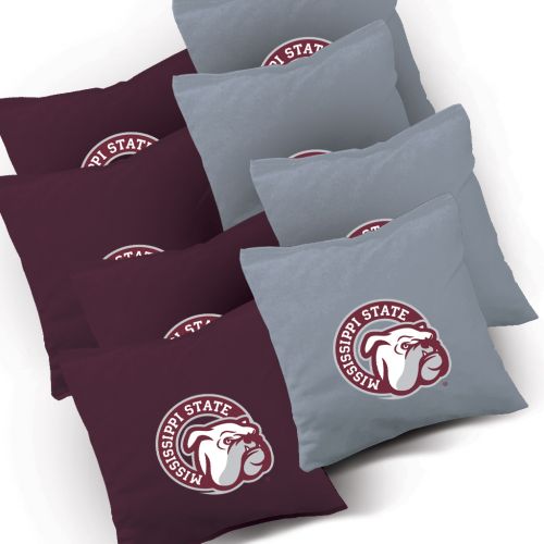 Mississippi State Bulldogs Cornhole Bags - Set of 8