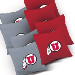 Utah Utes Cornhole Bags - Set of 8