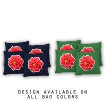 "Dahlia" Cornhole Bags - Set of 8