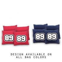"My Number" Cornhole Bags - Set of 8