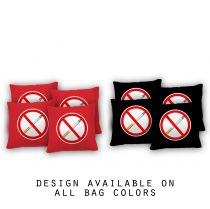 "No Smoking" Cornhole Bags - Set of 8