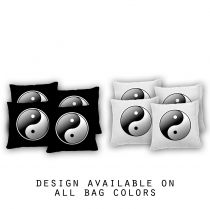"Yin Yang" Cornhole Bags - Set of 8