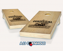 "Dovetail Household" Stained Cornhole Set
