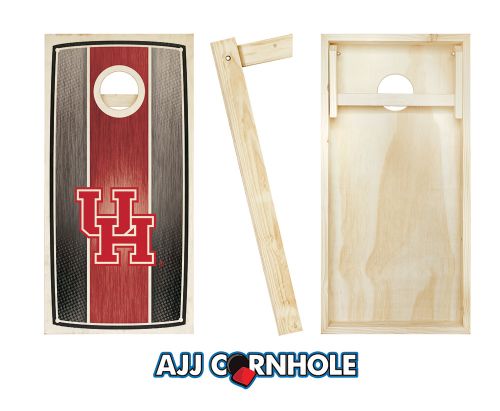 Houston Stained Stripe Cornhole Set #3