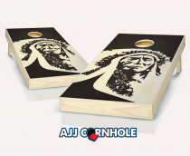 "Native American" Stained Cornhole Set