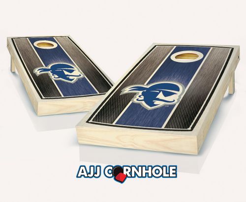 Seton Hall Stained Stripe Cornhole Set