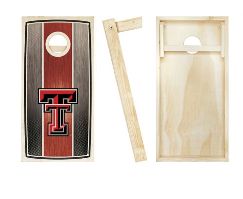 Texas Tech Red Raiders Stained Stripe Cornhole Set #2